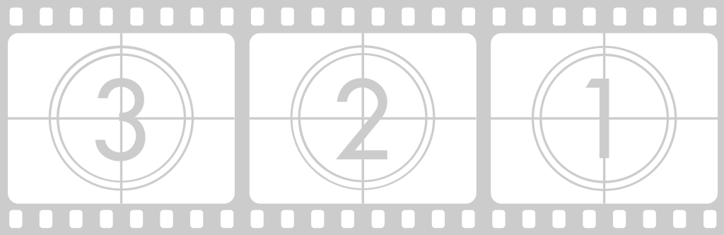 movie count down, vector