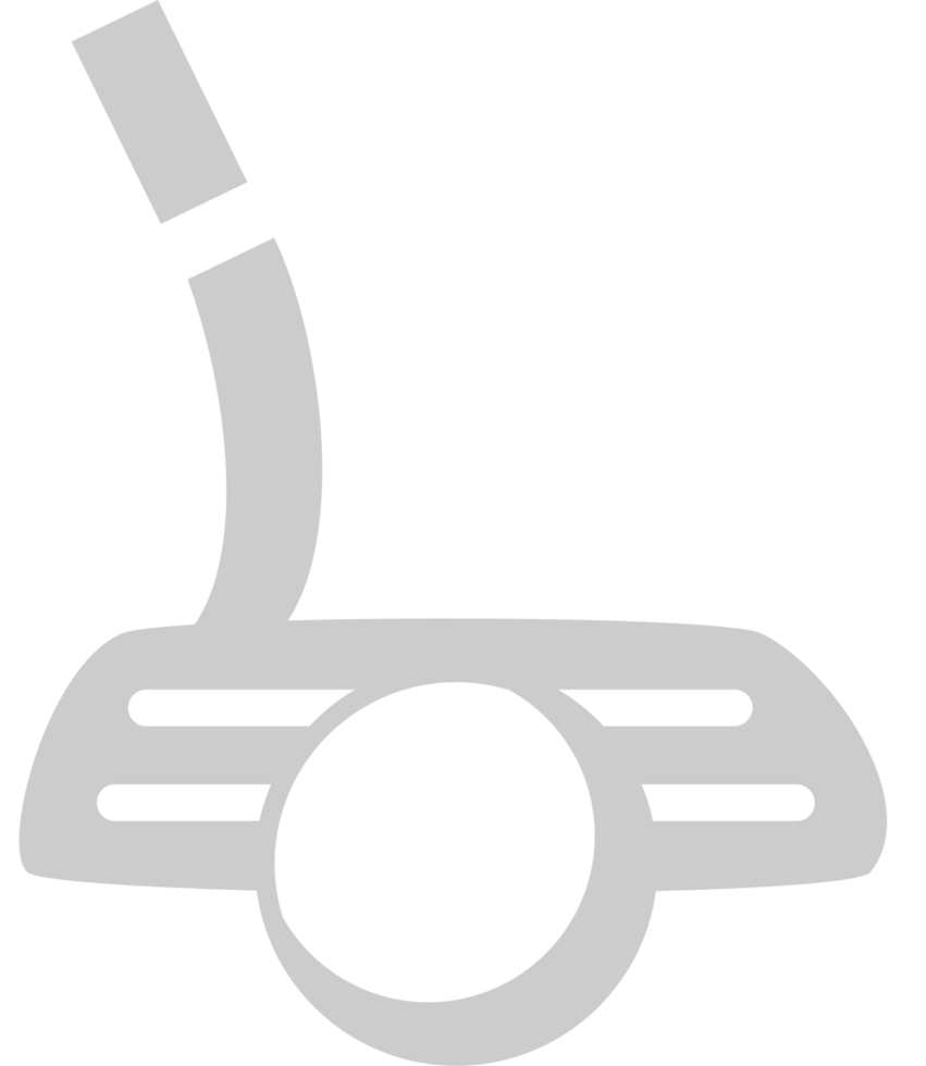 Golf stick icon vector