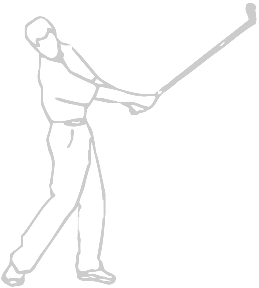 Golfer vector