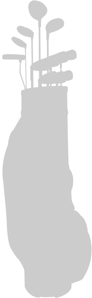 Golf bag vector