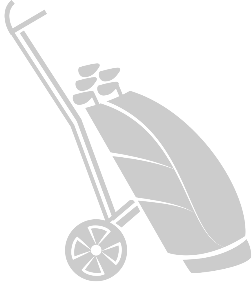 Golf bag vector