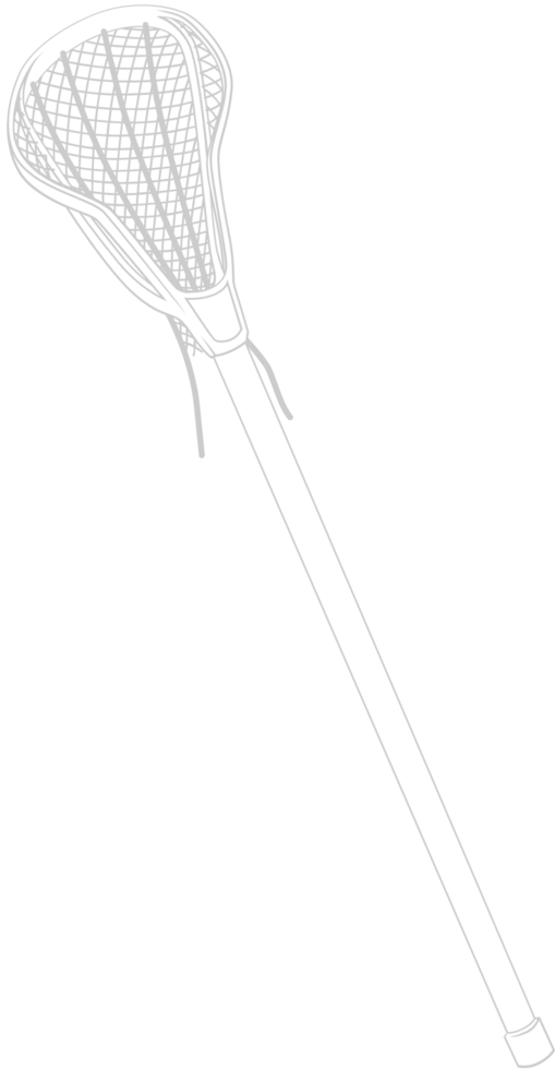 Lacrosse stick vector