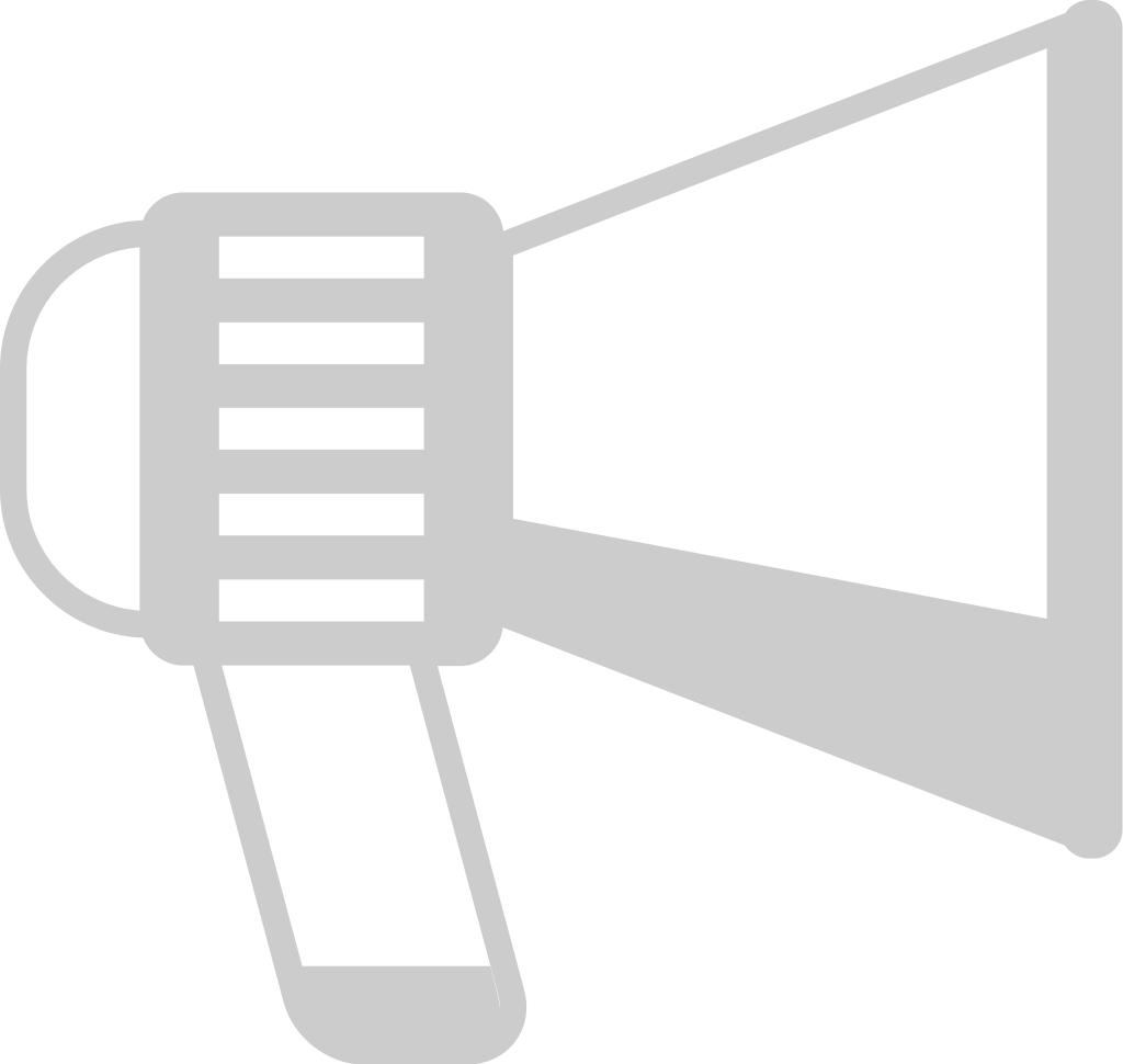 Megaphone outline vector