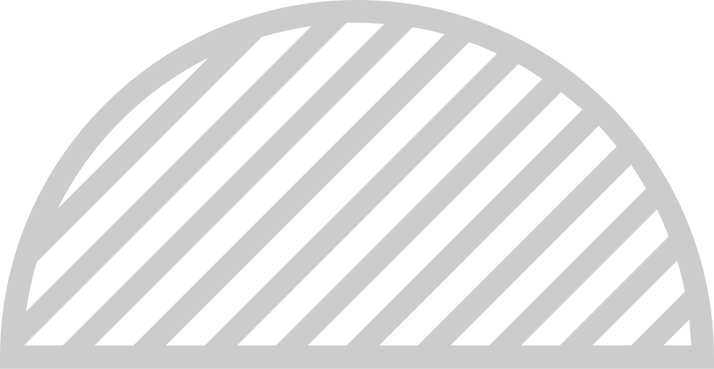 Half circle pattern vector