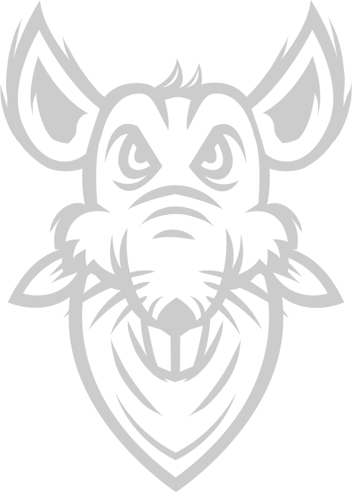 Mouse animal head vector