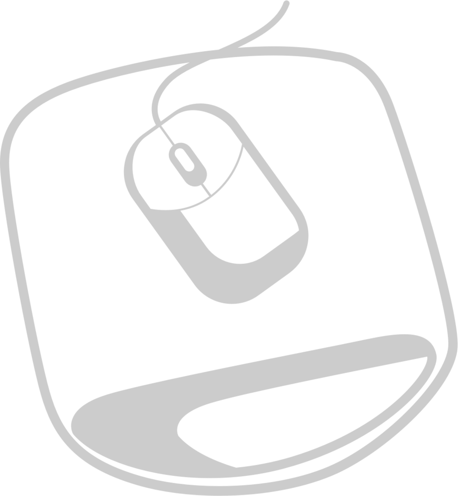 Mouse pad computer vector