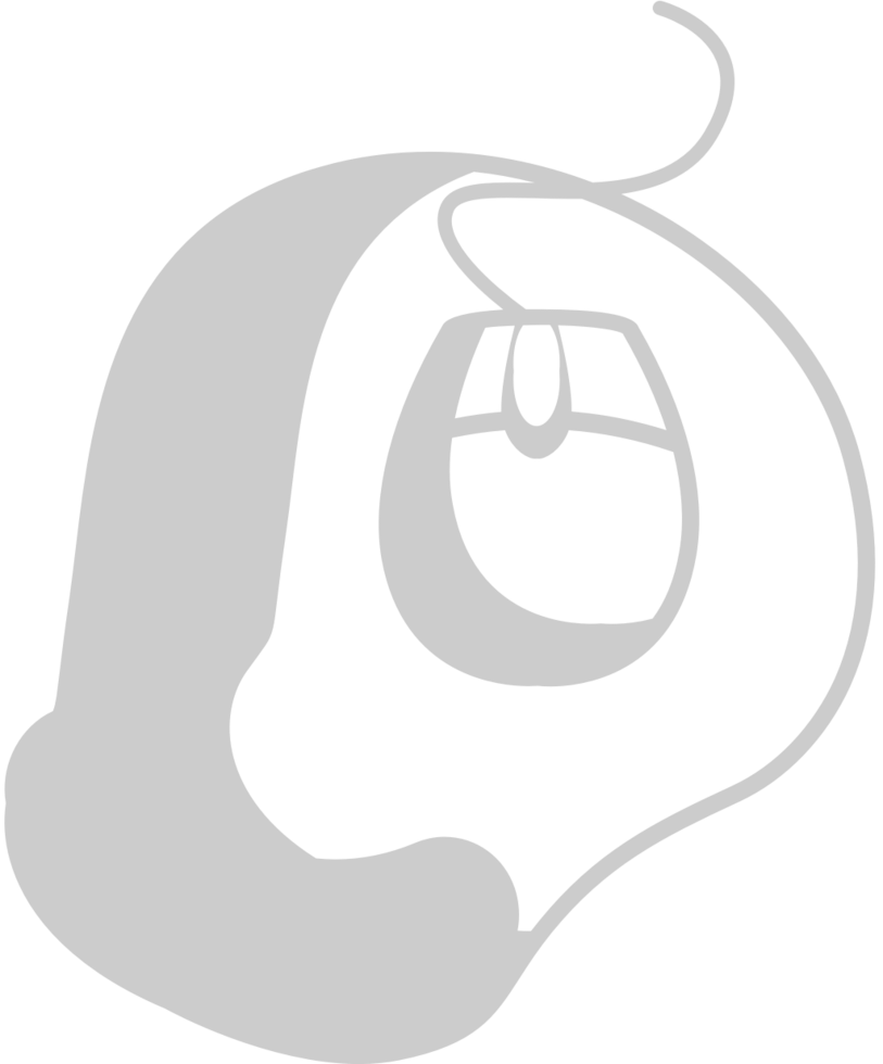 Mouse pad computer vector