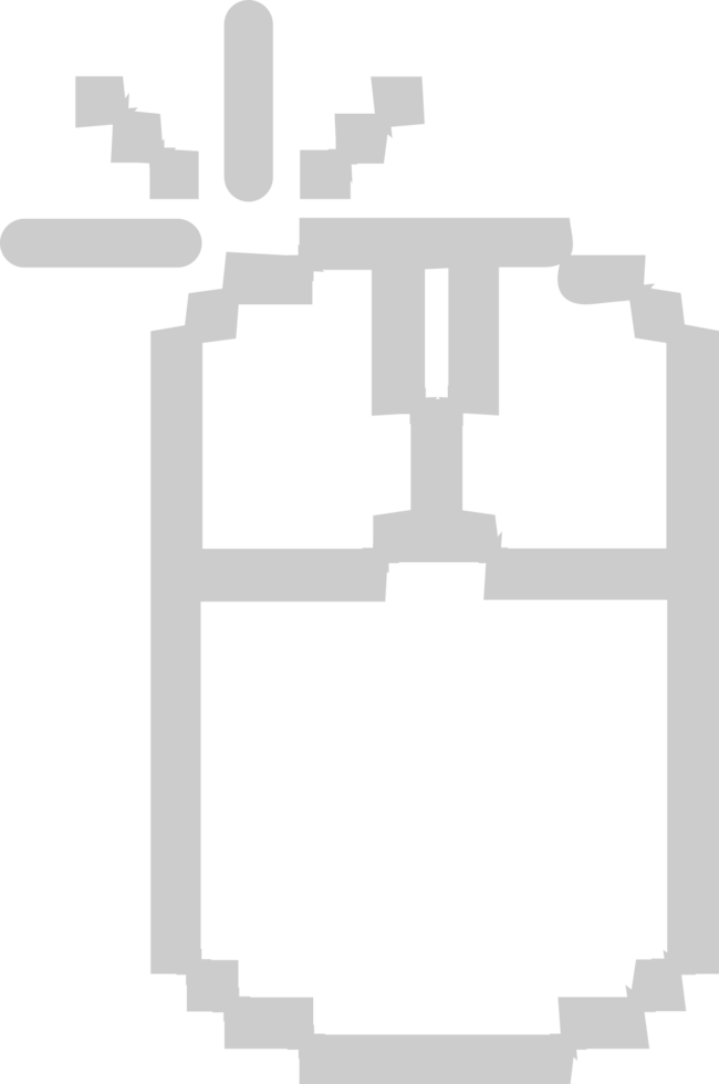 Mouse left click vector