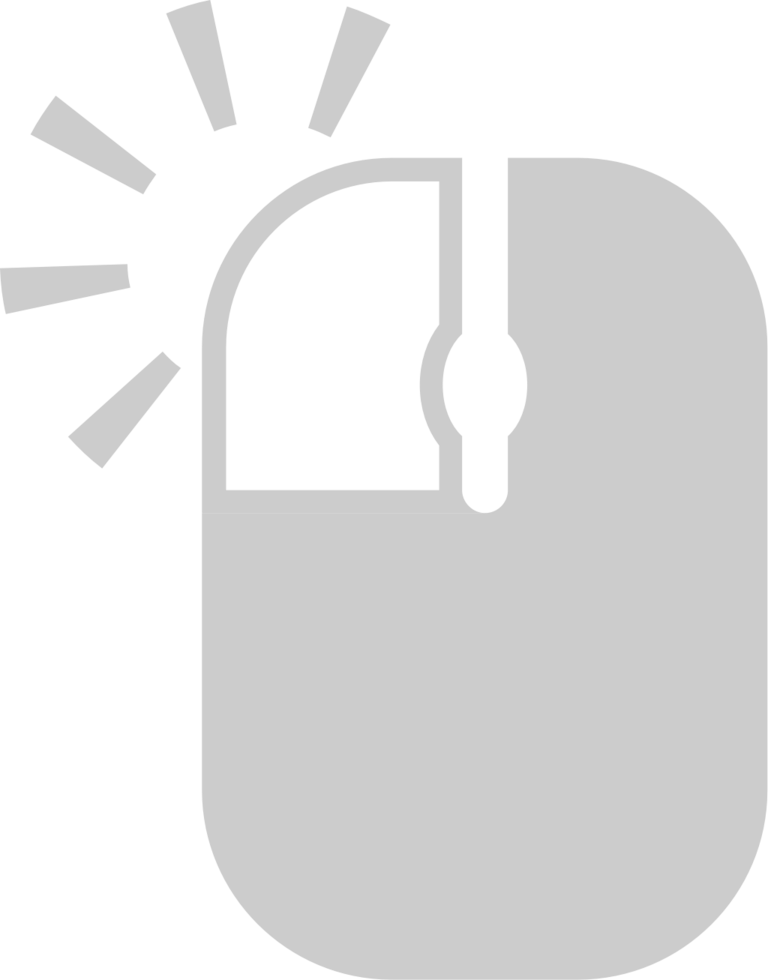 Mouse left click vector