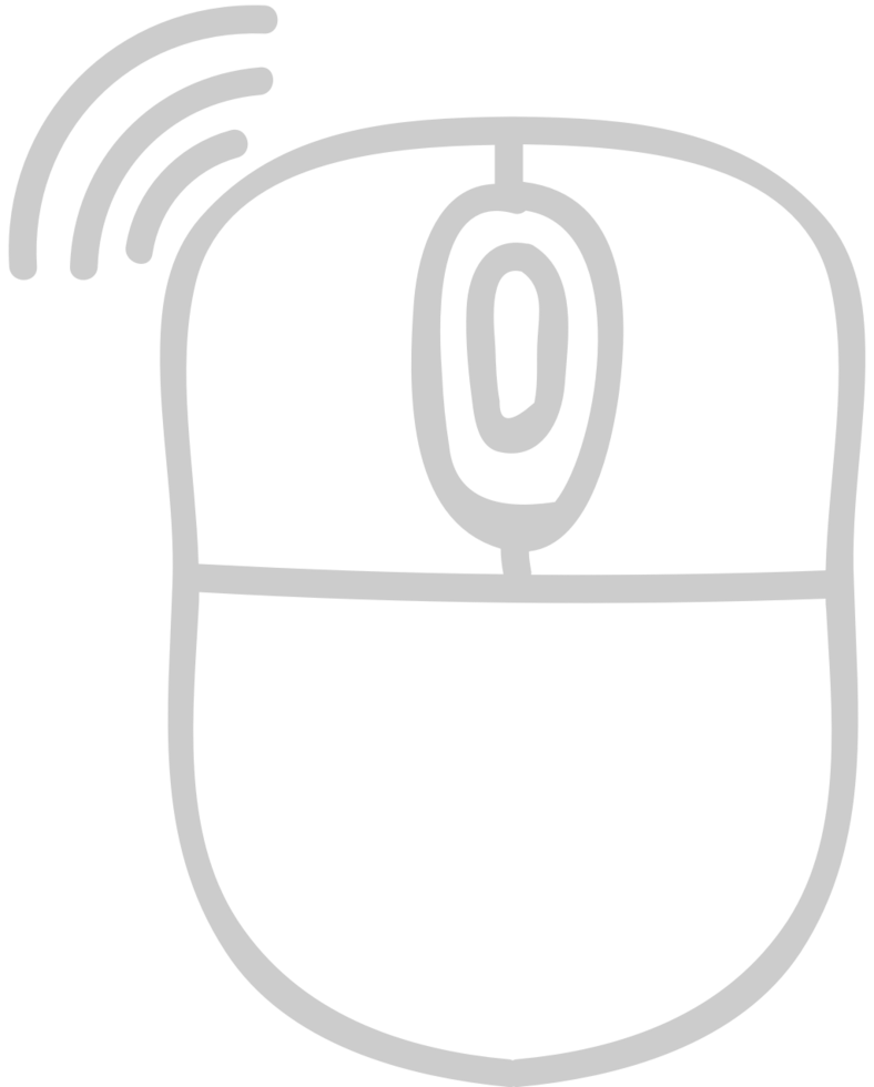 Mouse left click vector