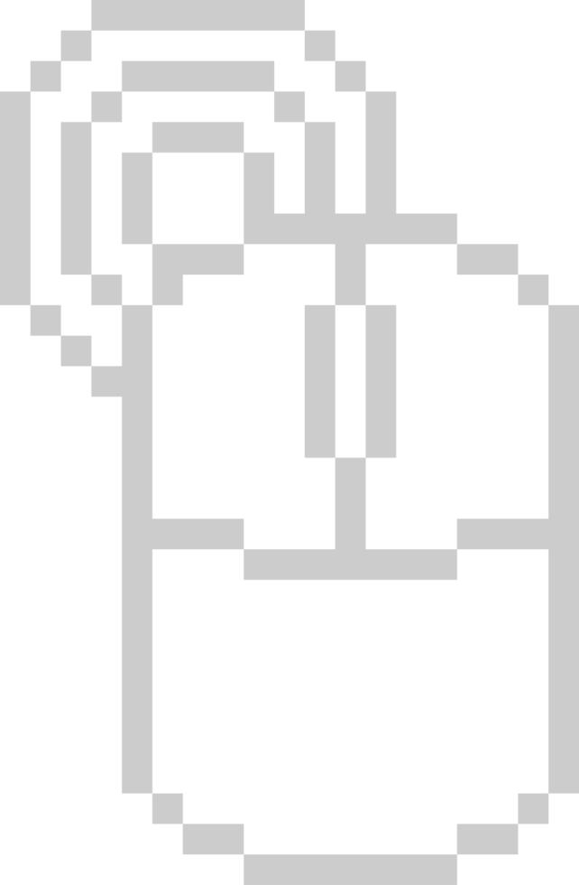 Mouse left click vector