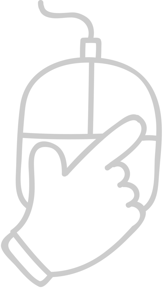 Mouse right click vector