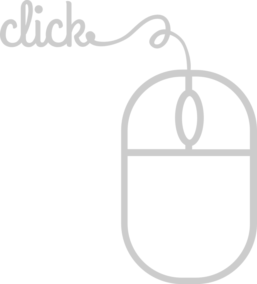 Mouse right click vector