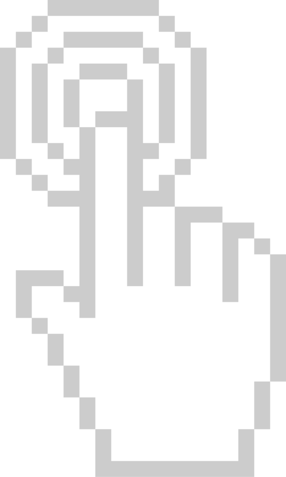 Mouse hand cursor vector