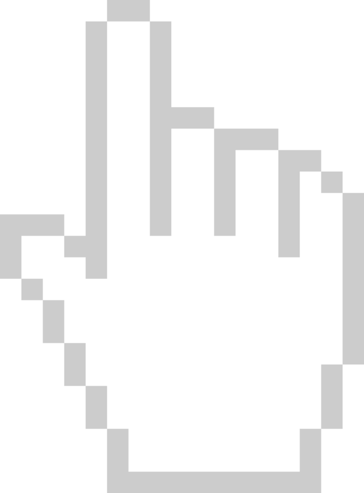 Mouse hand cursor vector
