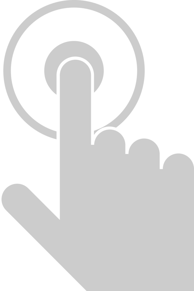 Mouse hand cursor vector