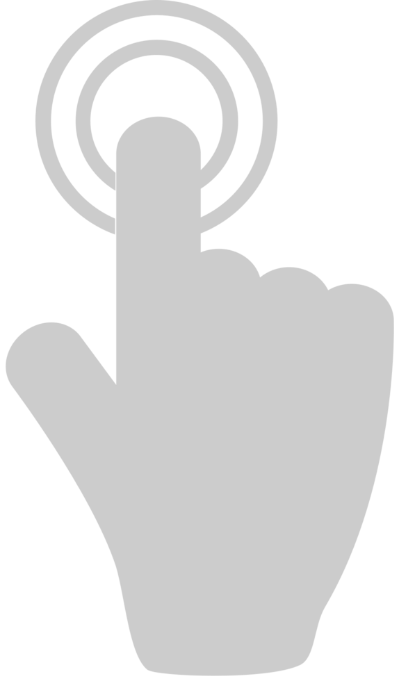Mouse hand cursor vector