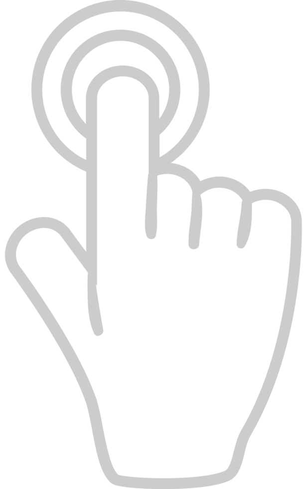 Mouse hand cursor vector