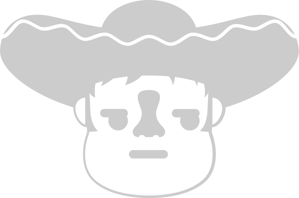 Mexican sombrero emoticon vector