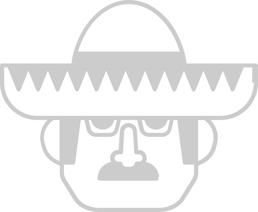 Sombrero with character vector