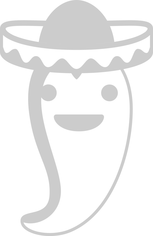 Sombrero chilli vector