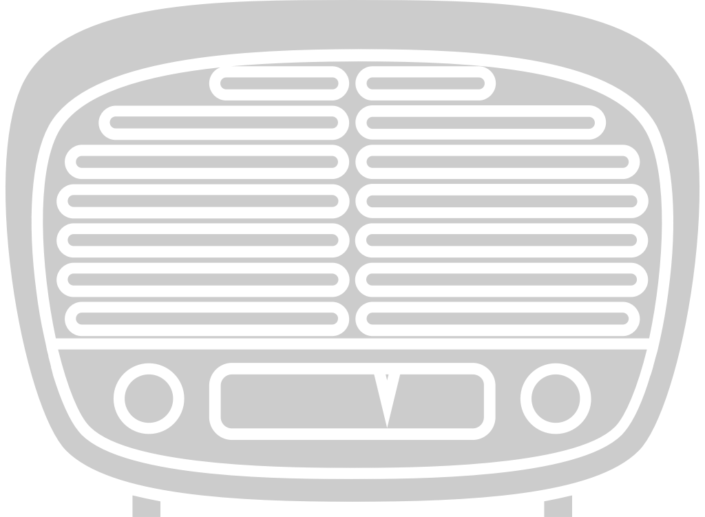Radio vintage vector