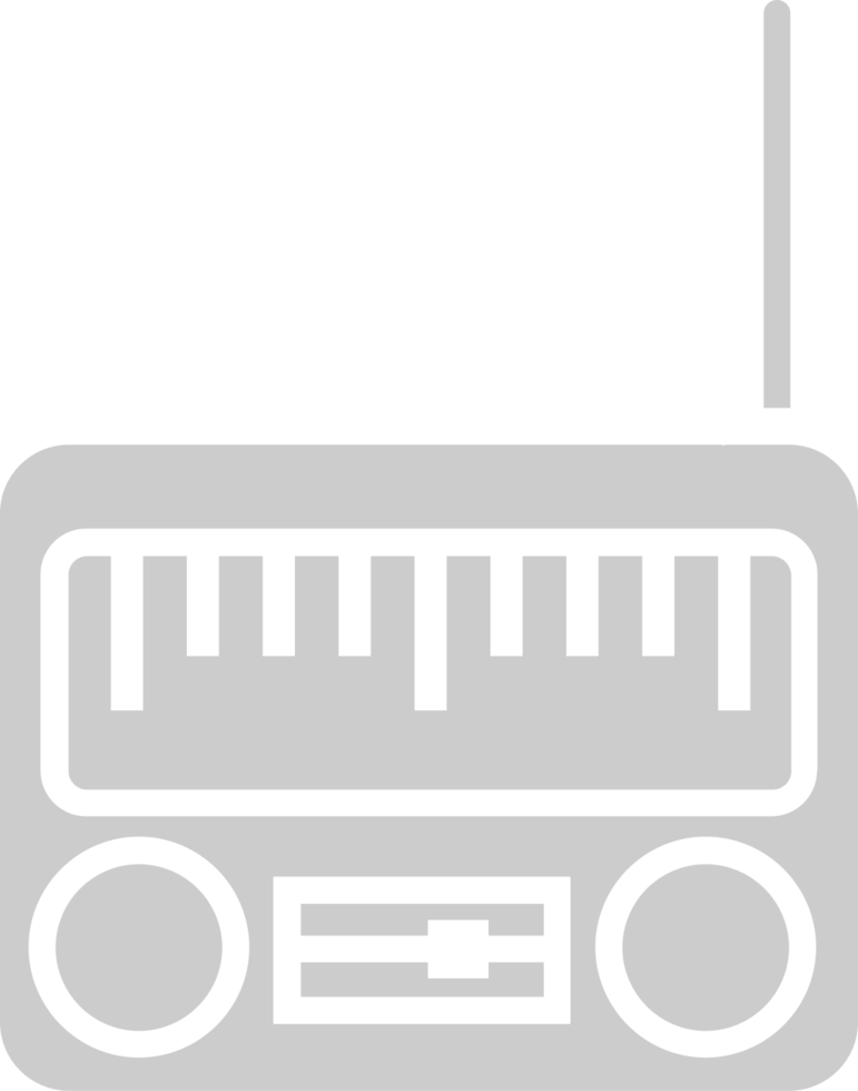 radio Clásico vector