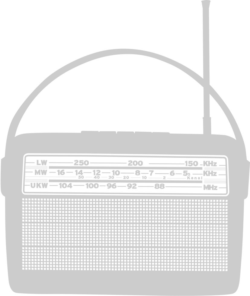 radio Clásico vector