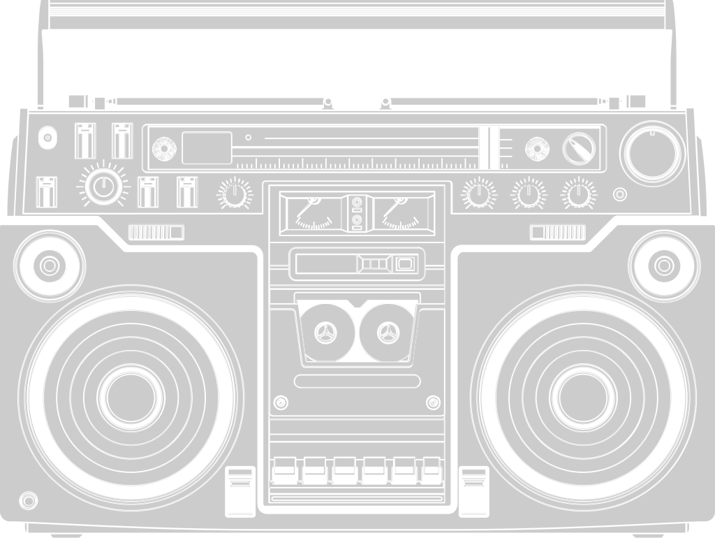 Radio 80's vector