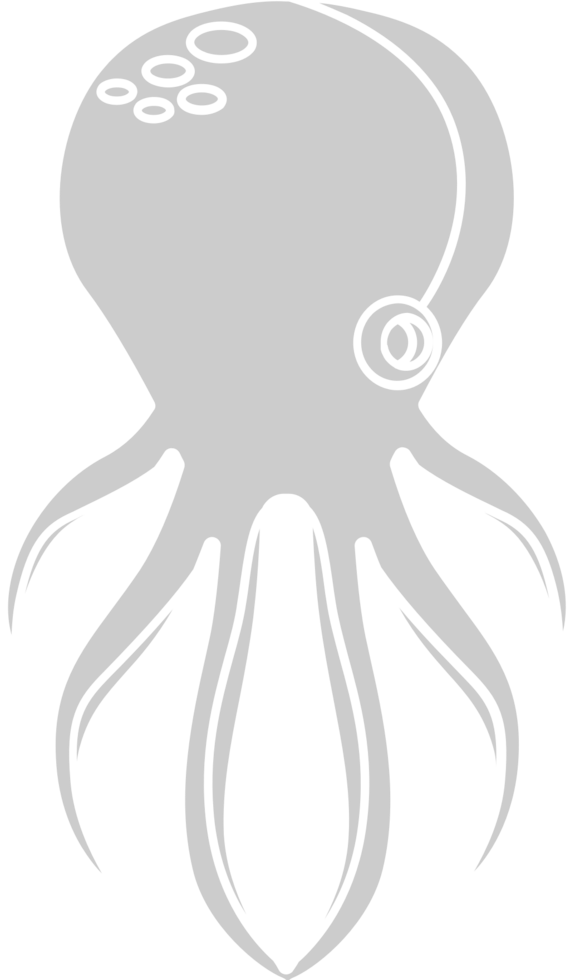 Octopus cute vector