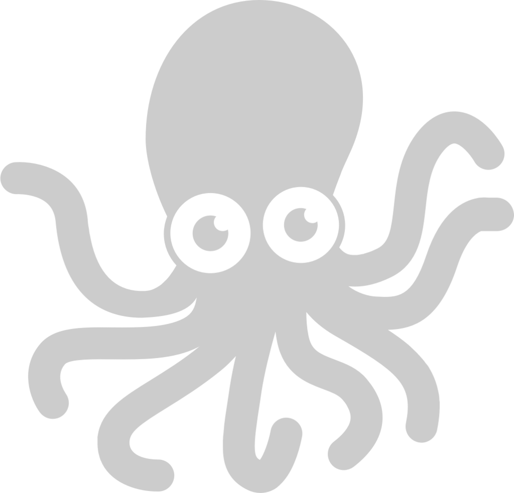 Octopus cute vector