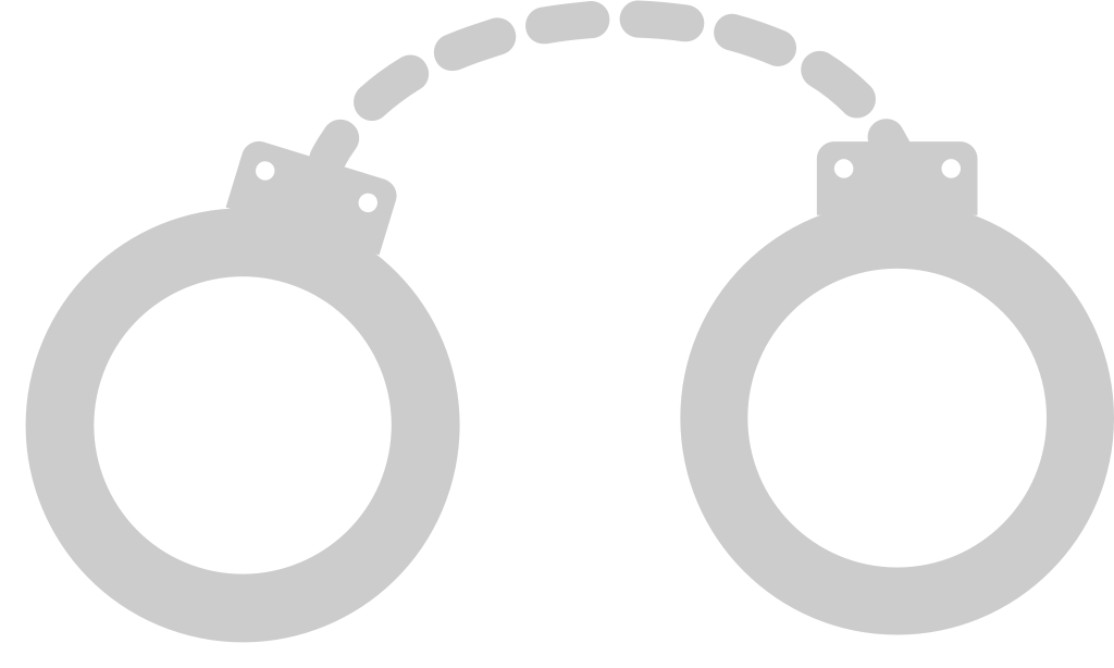 Police handcuff vector