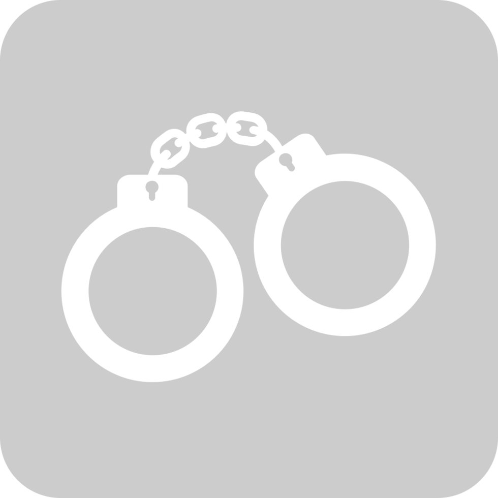 Police handcuff vector