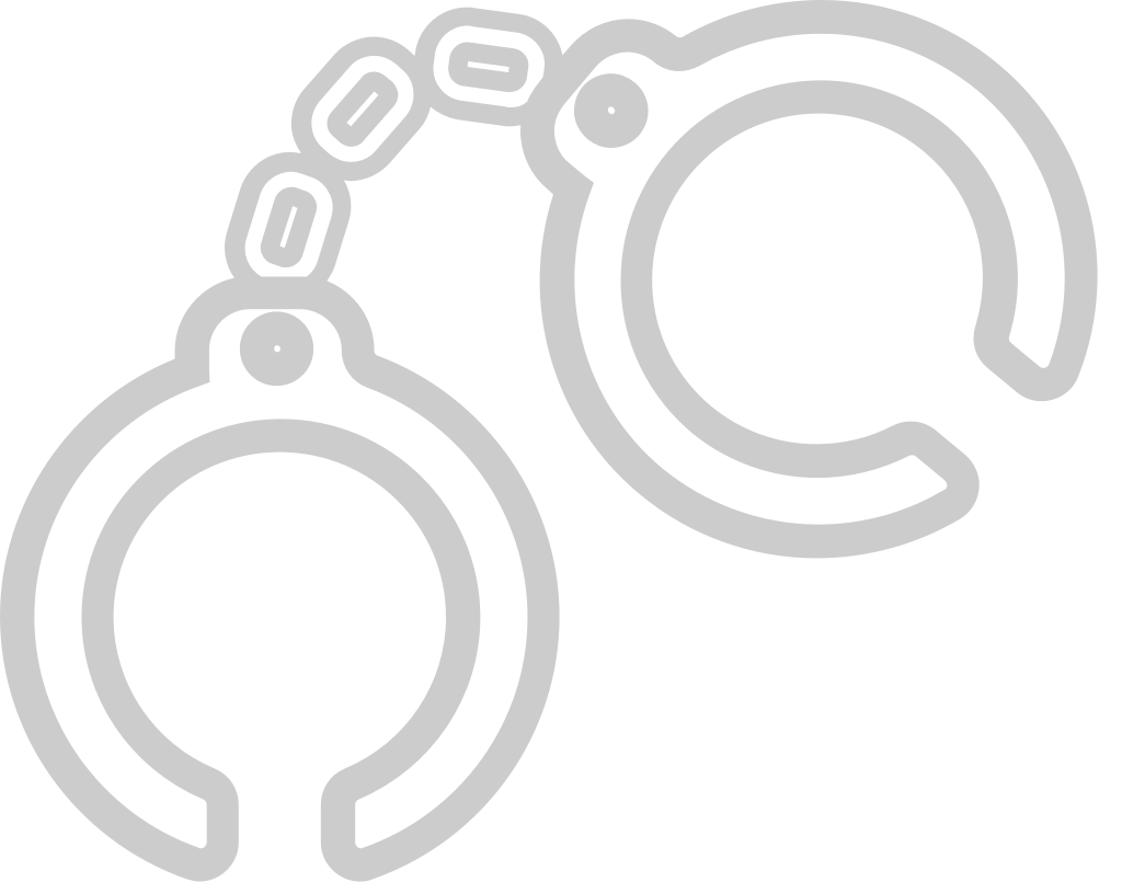 Police handcuff vector