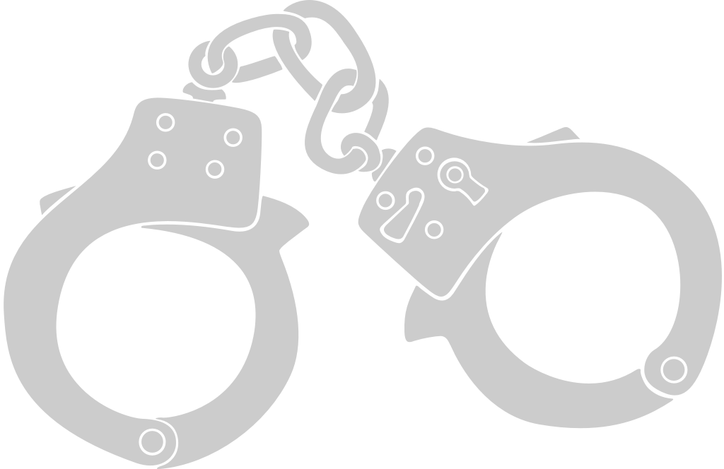 Police handcuff vector