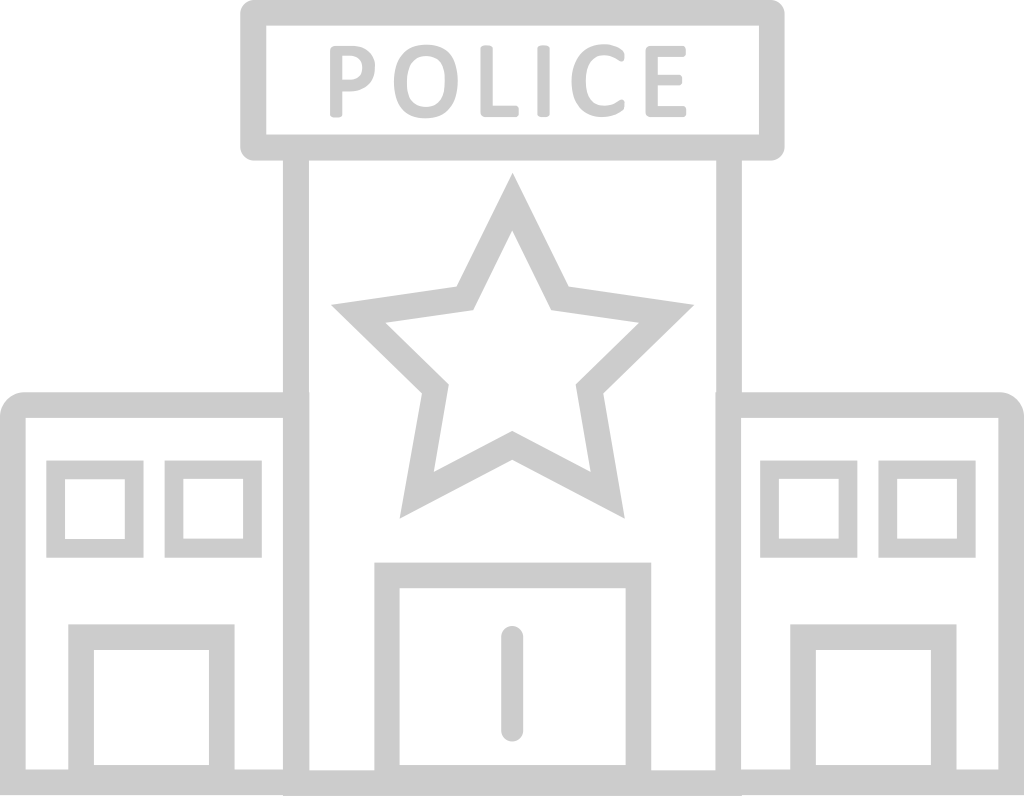 Police station vector