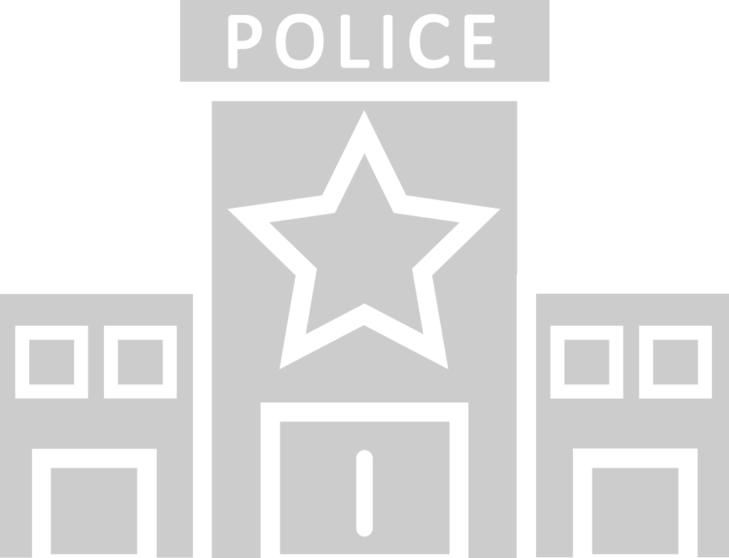 Police station vector