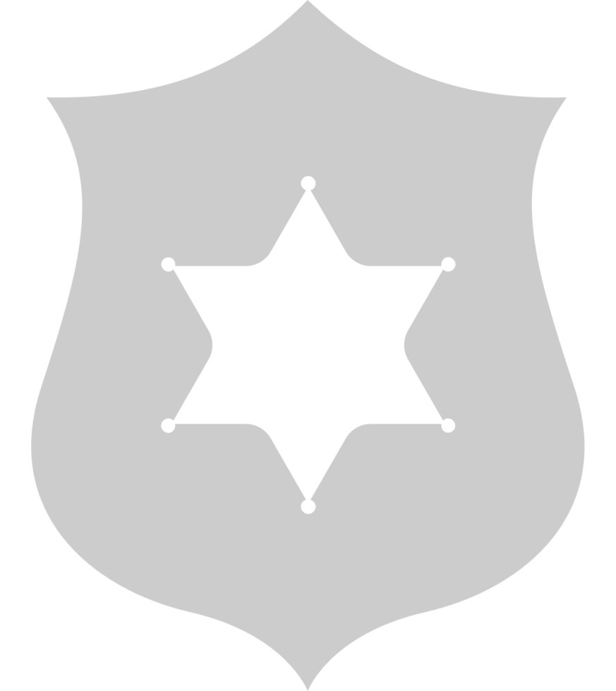 Police badge vector