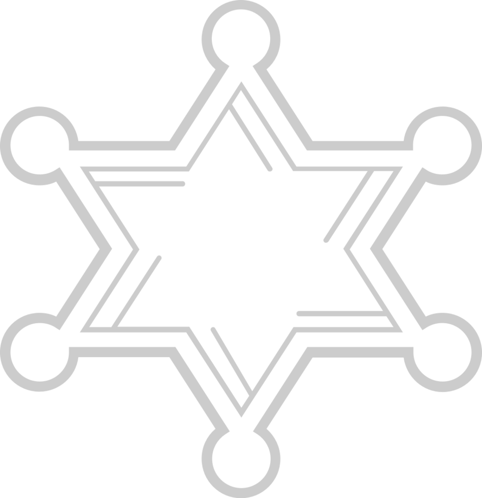 Police badge vector