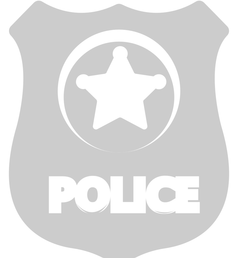 Police badge vector