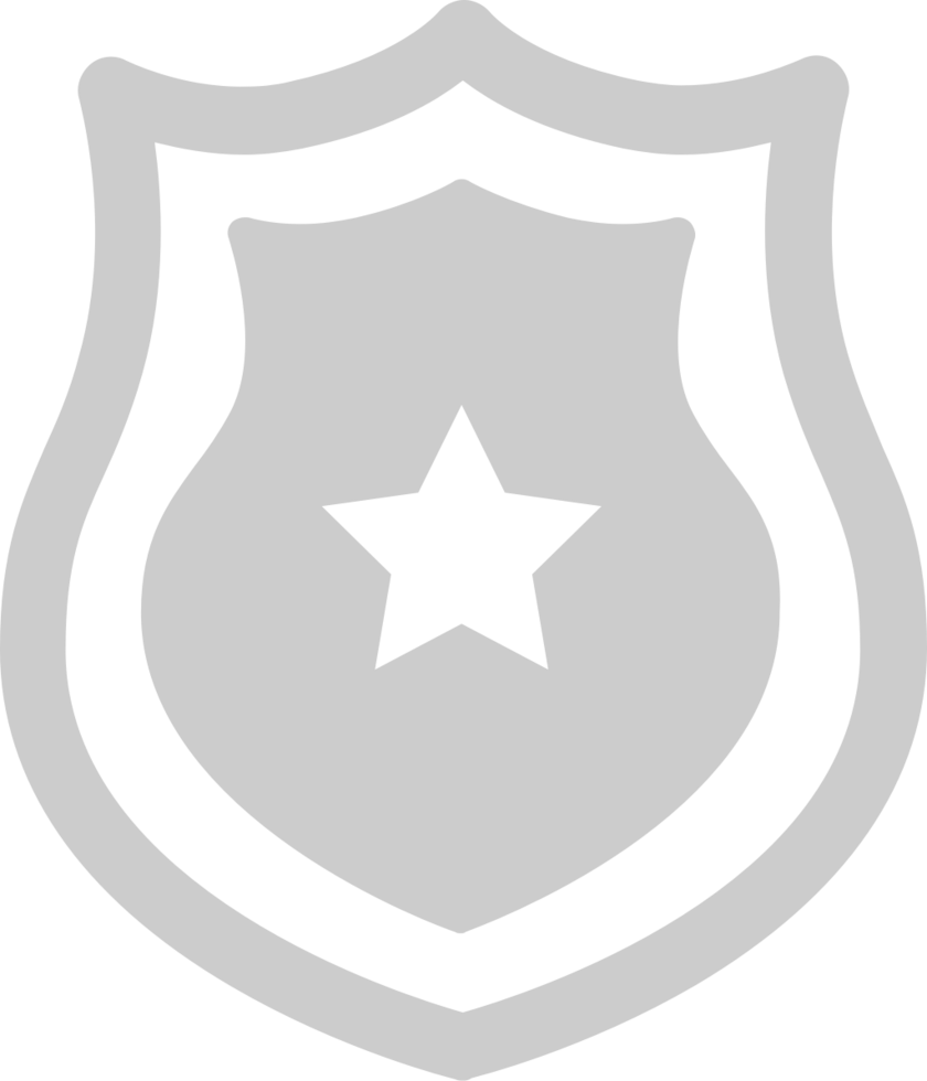 Police badge vector
