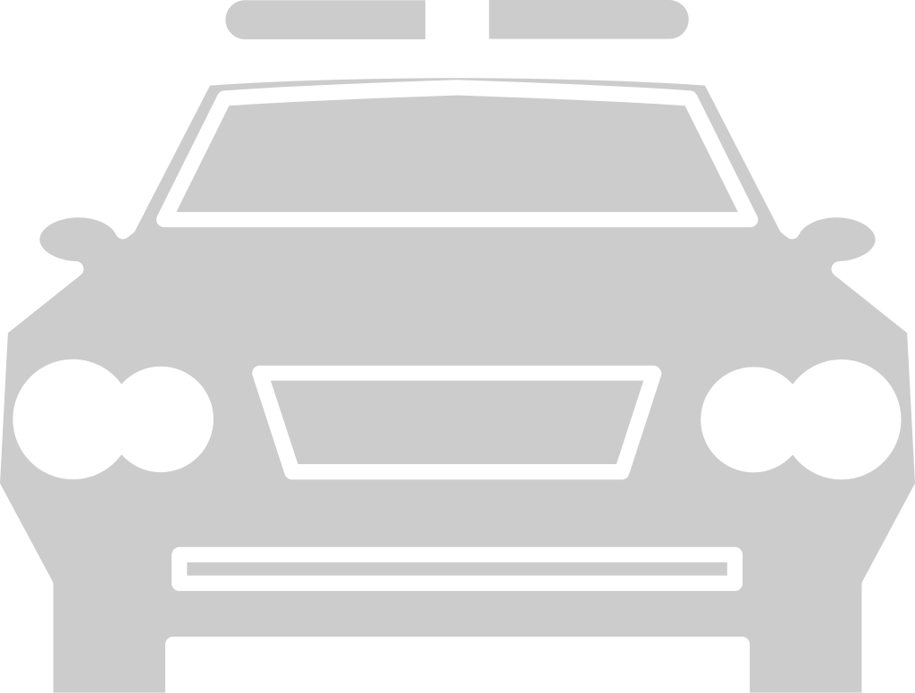 Police car vector