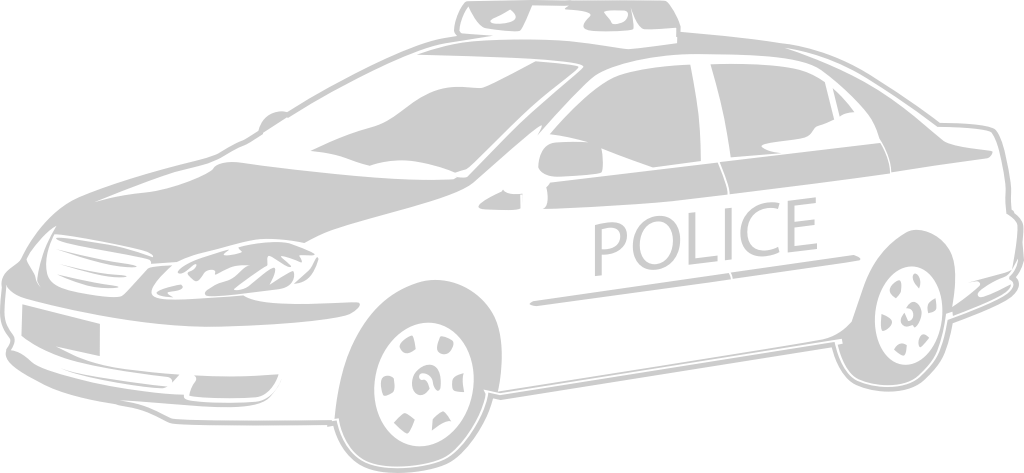 Police car vector