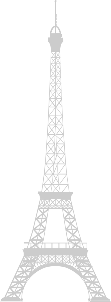 Paris detail eiffel tower vector