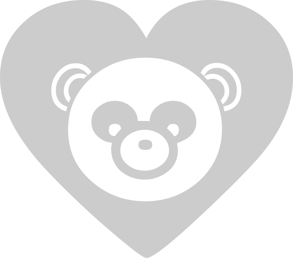 Panda face vector