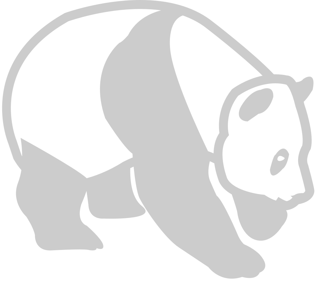 Panda activity walk vector
