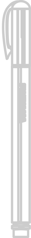 pen outline vector