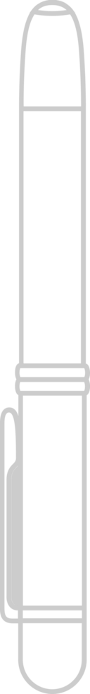 pen outline vector