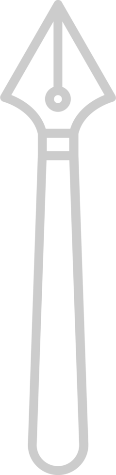 pen outline vector