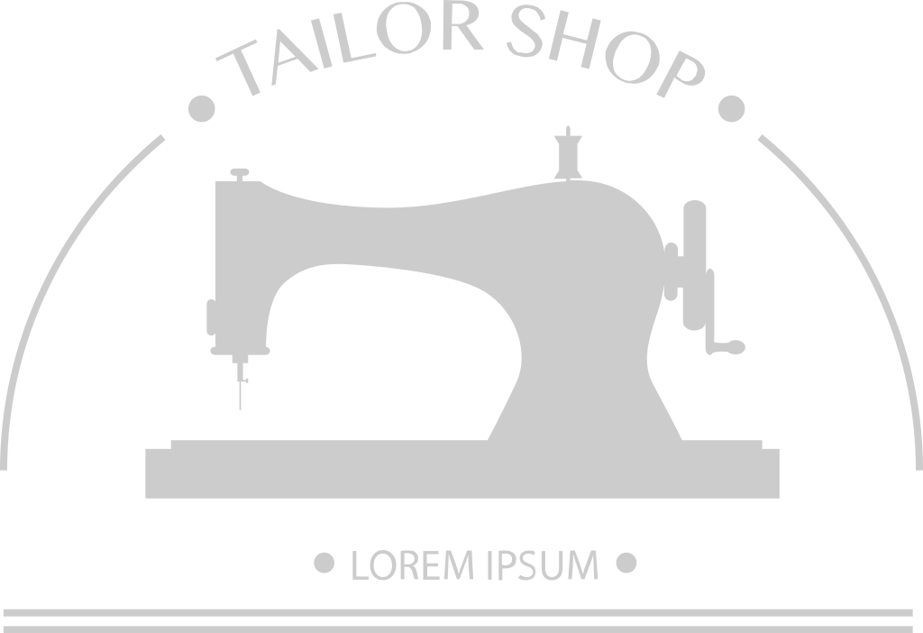 Sewing machine vector